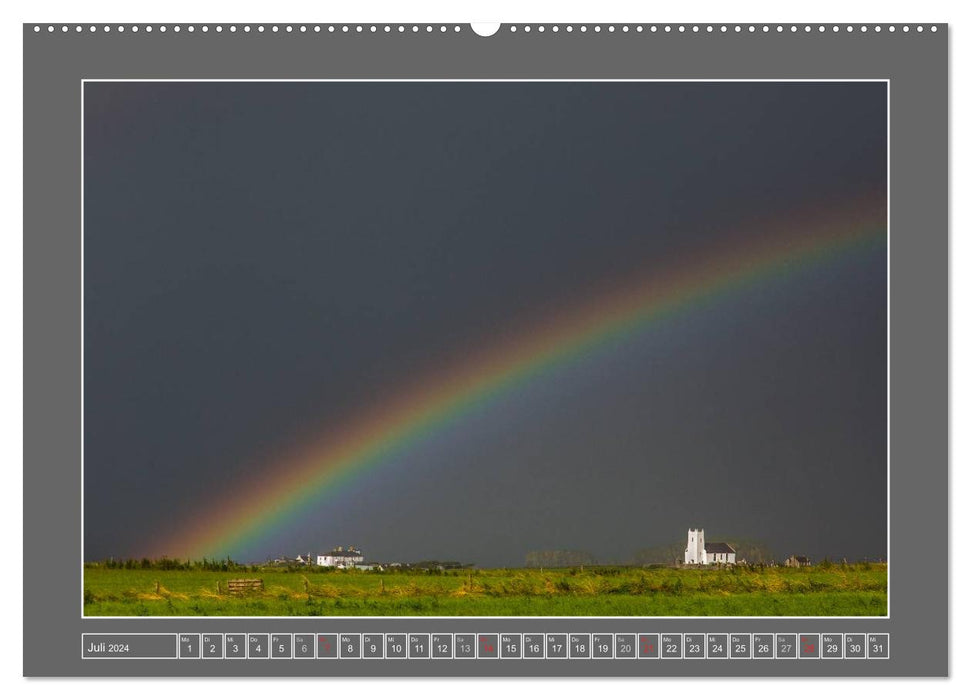 Irlande du Nord - la plus belle extrémité de l'île verte (Calvendo Premium Wall Calendar 2024) 