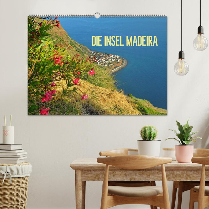 L'île de Madère (Calendrier mural CALVENDO 2024) 