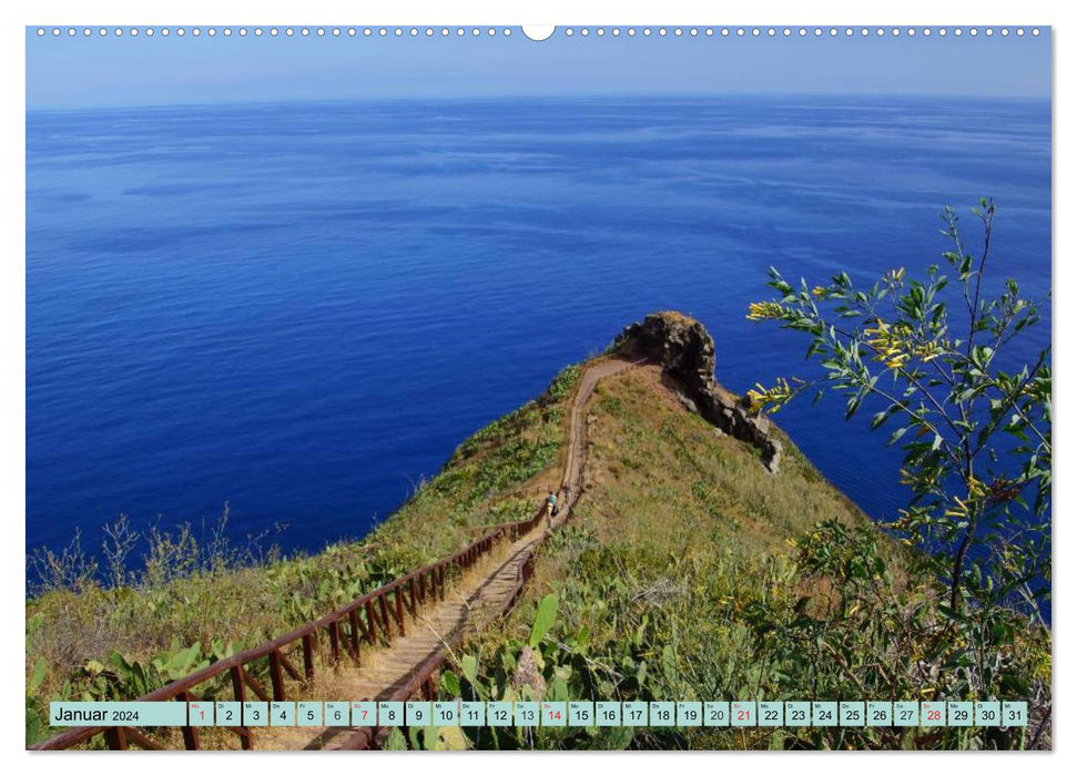 L'île de Madère (Calendrier mural CALVENDO 2024) 