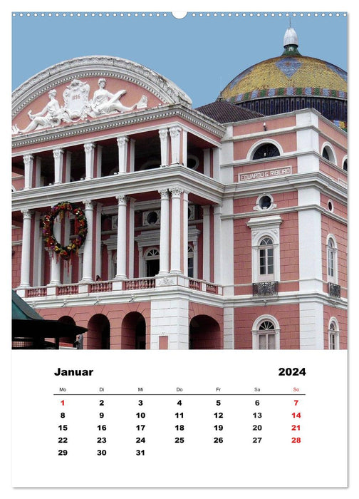 Brazil - Amazonia to Iguaçu (CALVENDO wall calendar 2024) 