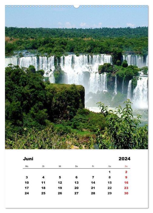 Brasilien - Amazonien bis Iguaçu (CALVENDO Wandkalender 2024)