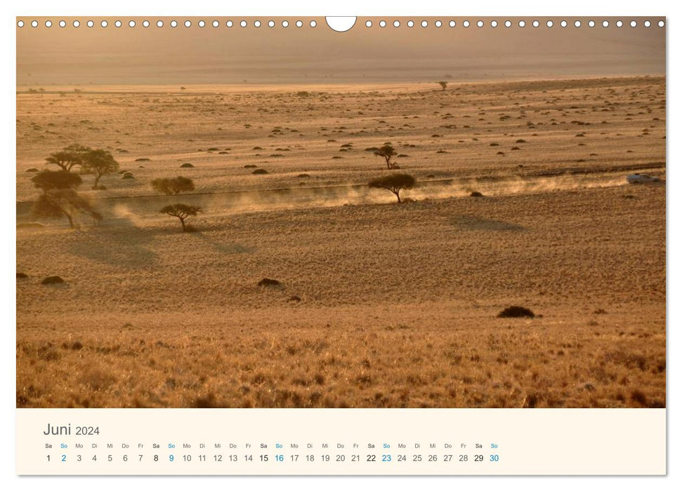 Dream roads of Namibia (CALVENDO wall calendar 2024) 