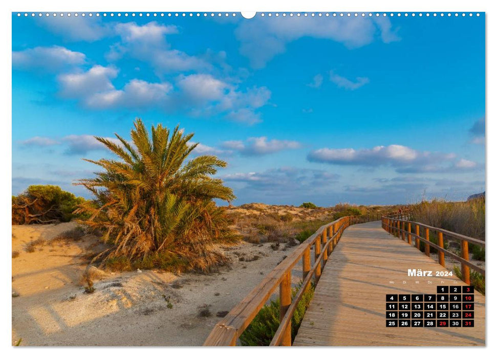 Costa Blanca - sun, beach and more (CALVENDO wall calendar 2024) 