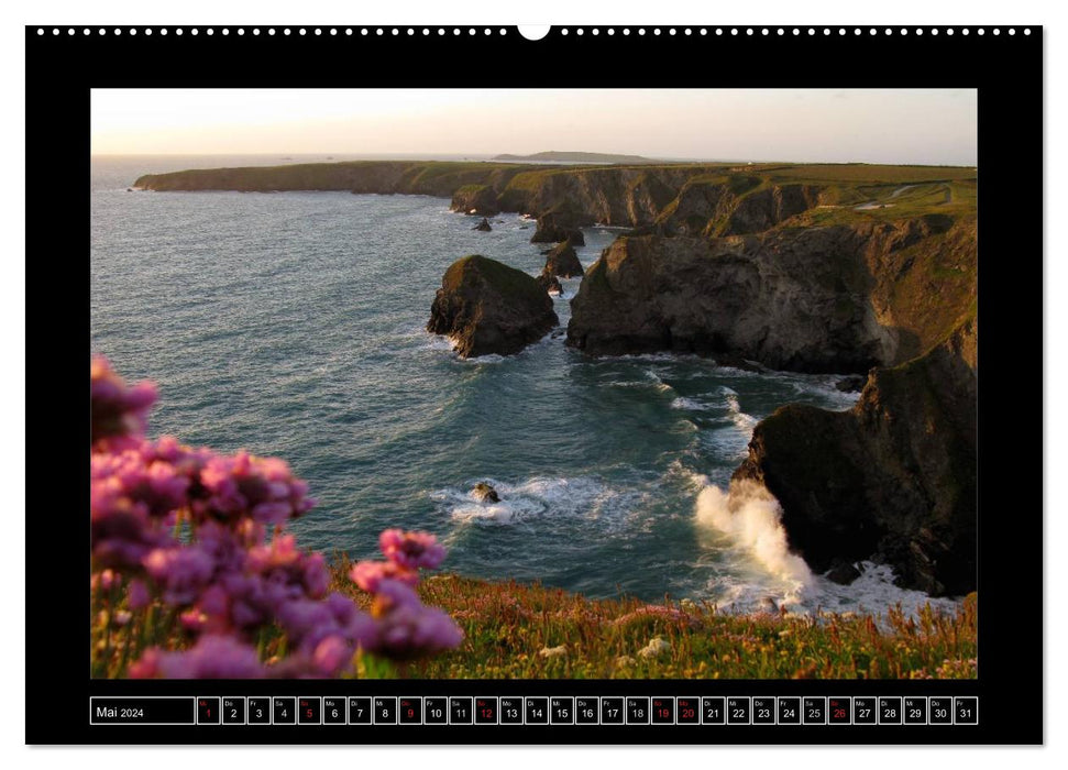 Romantic Wanderlust – Sud de l'Angleterre et Cornouailles 2024 (Calvendo Premium Wall Calendar 2024) 