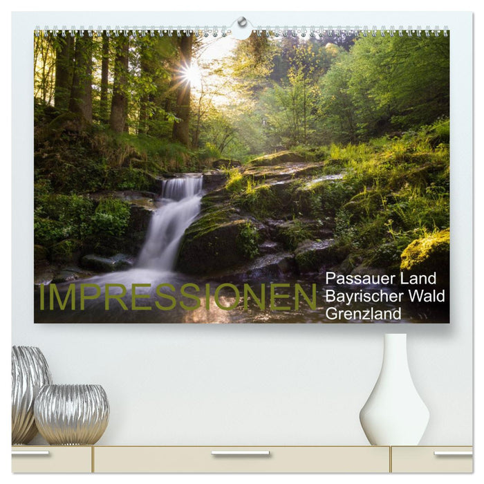 Impressionen Passauer Land, Bayrischer Wald, Grenzland (CALVENDO Premium Wandkalender 2024)