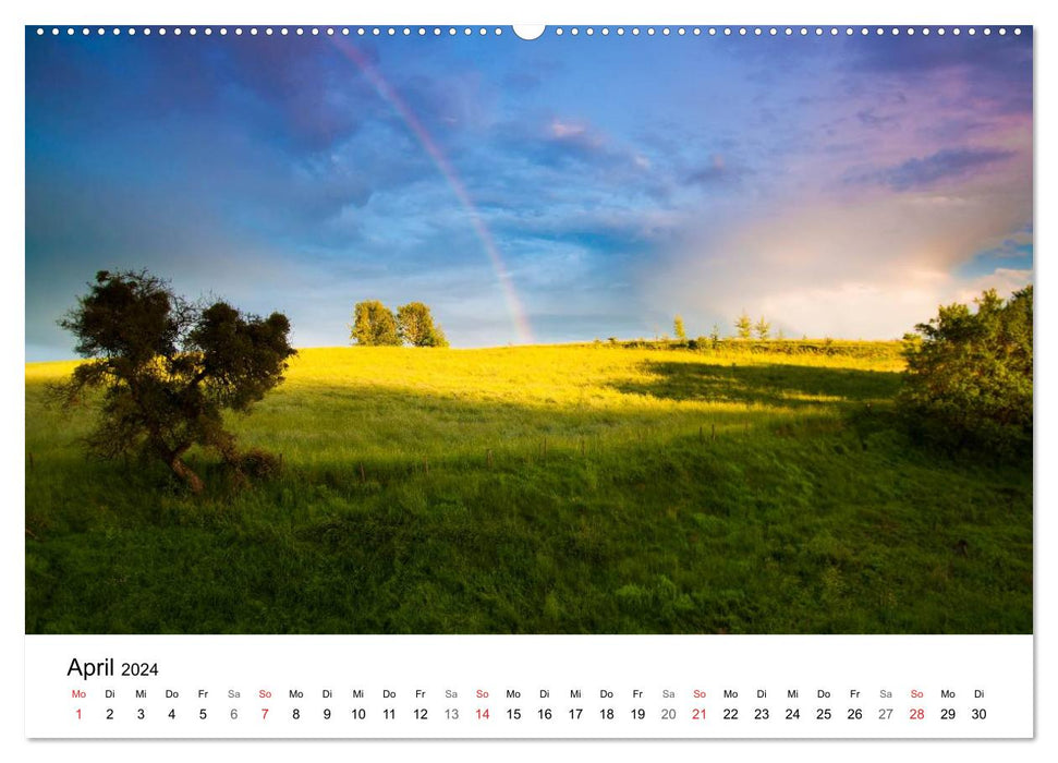 Impressions Passauer Land, Bavarian Forest, Borderland (CALVENDO Premium Wall Calendar 2024) 