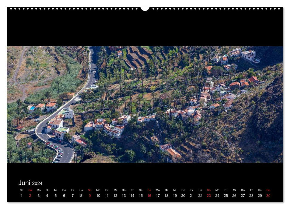 La Gomera - Canary Islands natural paradise (CALVENDO wall calendar 2024) 