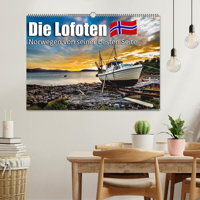 Die Lofoten - Norwegen von seiner besten Seite (CALVENDO Wandkalender 2024)