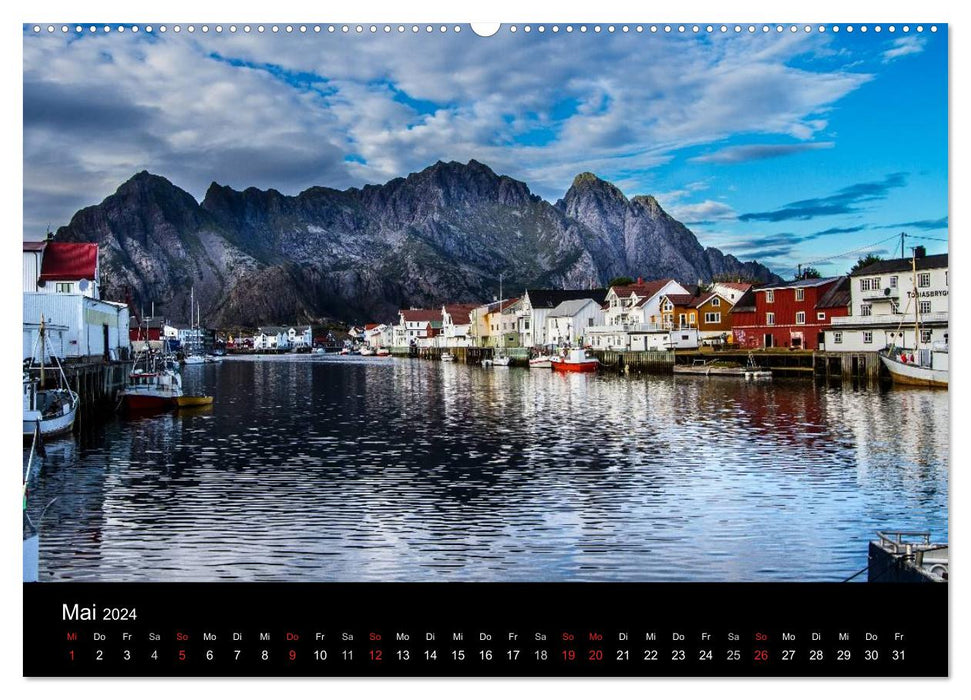 The Lofoten - Norway at its best (CALVENDO wall calendar 2024) 