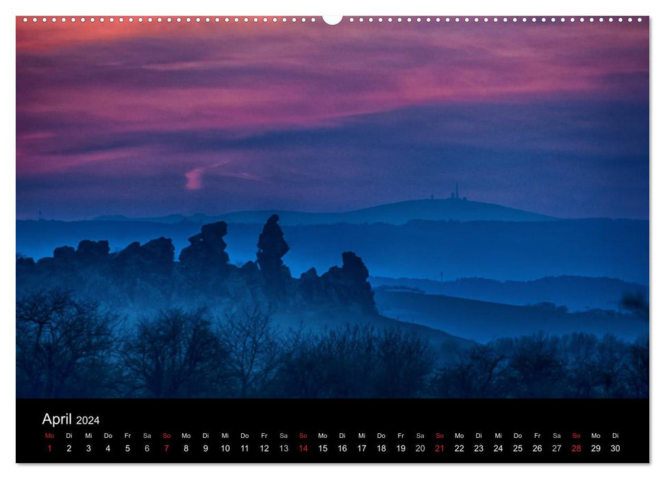 Mystical Blocksberg in the legendary Harz (CALVENDO wall calendar 2024) 