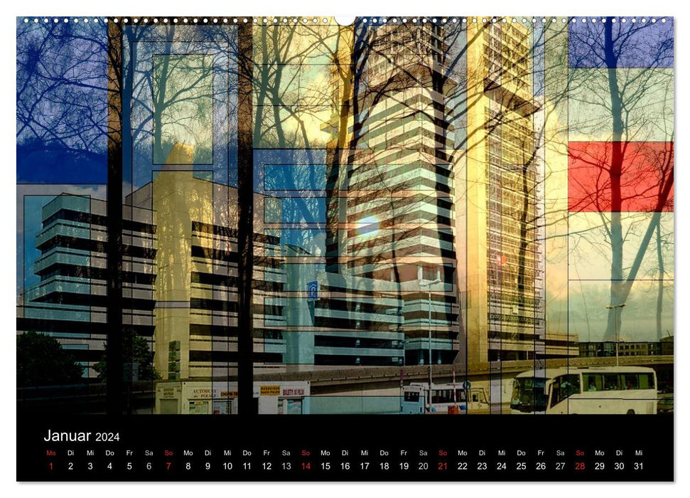 MEDIA-ART Der Kunstkalender (CALVENDO Wandkalender 2024)