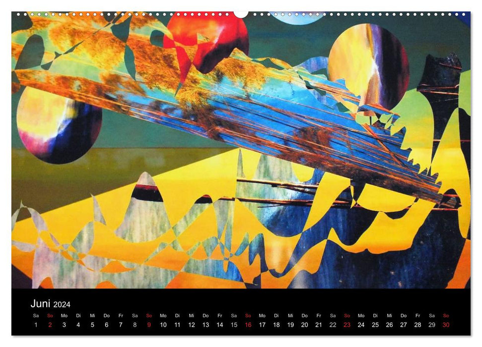 MEDIA-ART Der Kunstkalender (CALVENDO Wandkalender 2024)