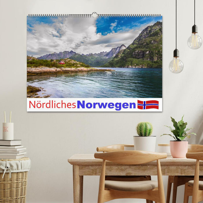 Nördliches Norwegen (CALVENDO Wandkalender 2024)
