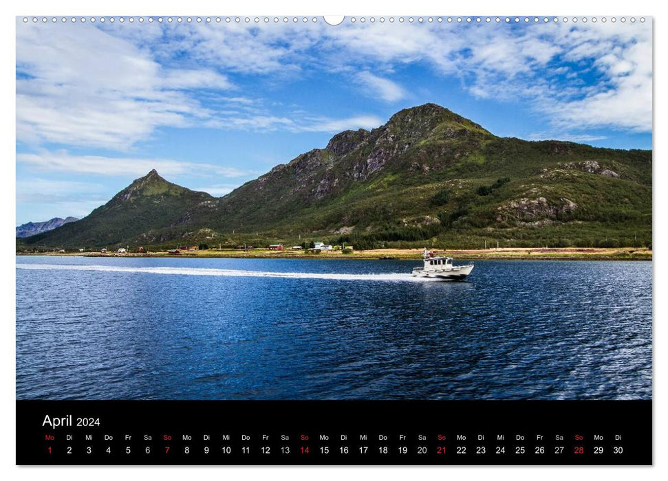 Northern Norway (CALVENDO wall calendar 2024) 