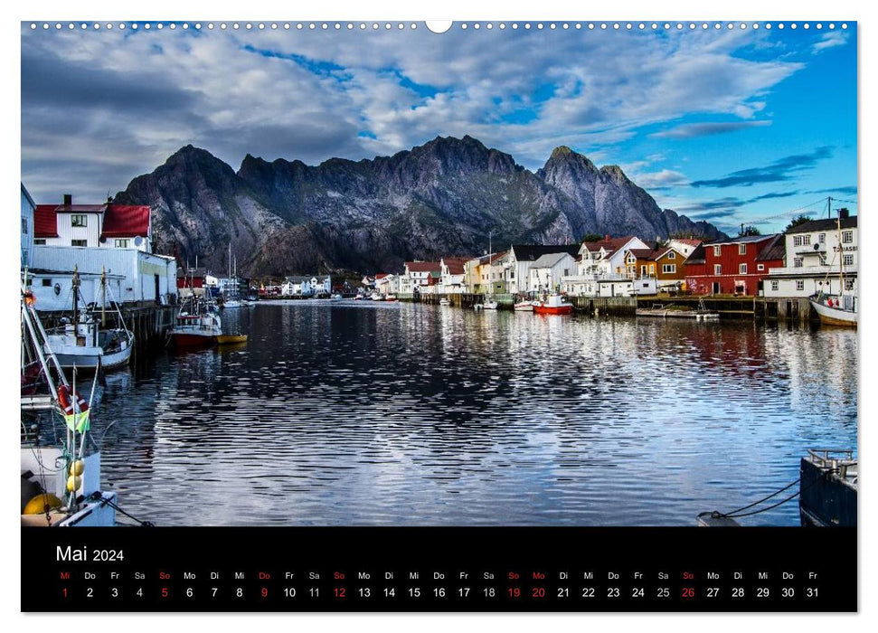 Northern Norway (CALVENDO wall calendar 2024) 