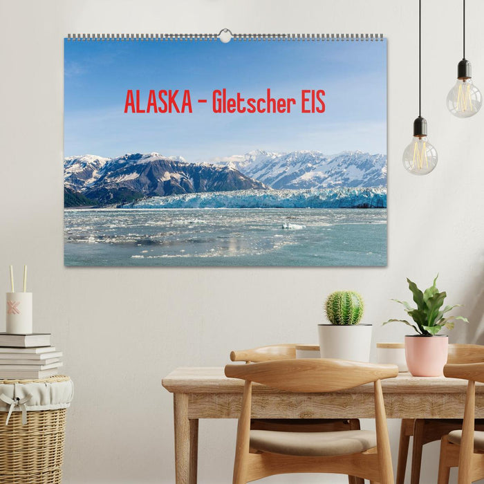 ALASKA Glacier ICE (CALVENDO Wall Calendar 2024) 