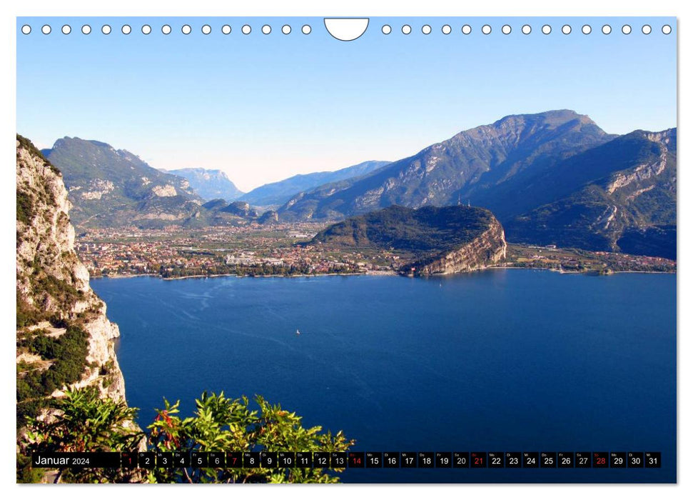 Romantic wanderlust - Lake Garda (CALVENDO wall calendar 2024) 