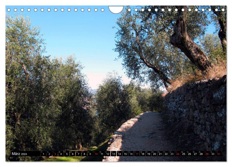 Romantic wanderlust - Lake Garda (CALVENDO wall calendar 2024) 