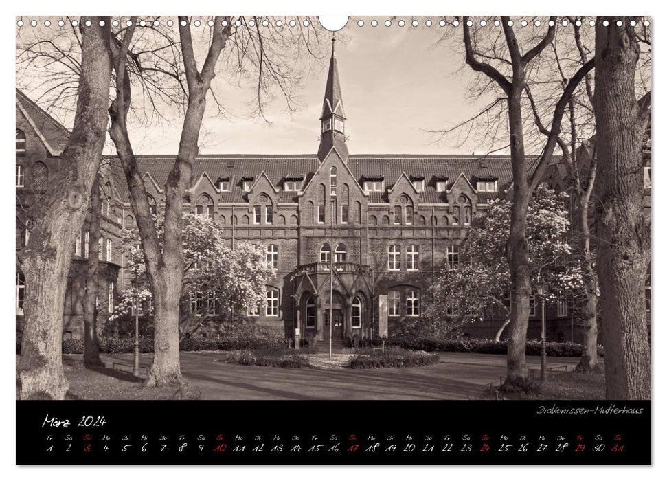 Impressions Kaiserswerther (calendrier mural CALVENDO 2024) 