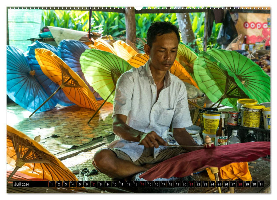 Myanmar - Burma (CALVENDO Premium Wall Calendar 2024) 