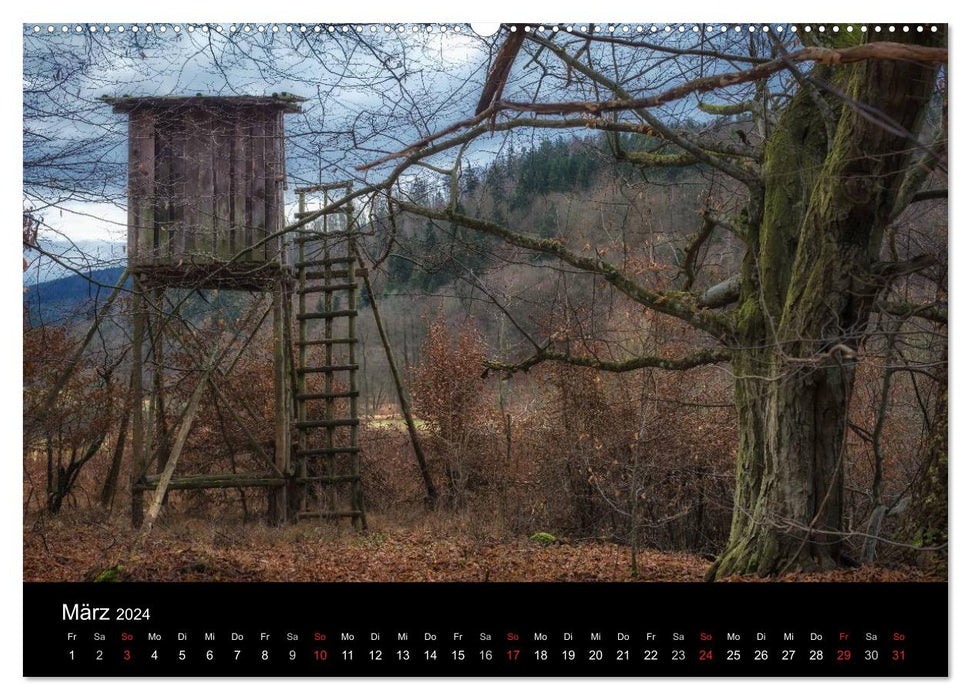 Pulpit calendar 2024 (CALVENDO Premium wall calendar 2024) 