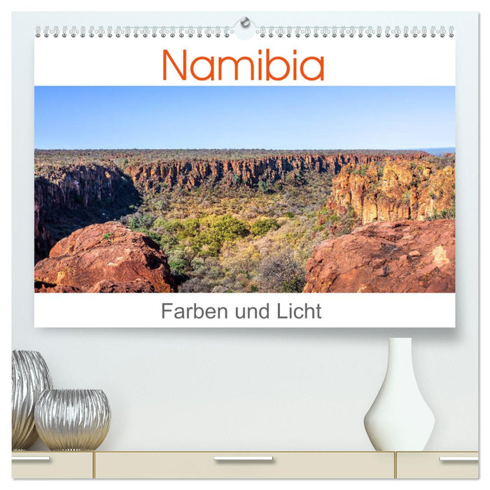 Namibia - Colors and Light (CALVENDO Premium Wall Calendar 2024) 