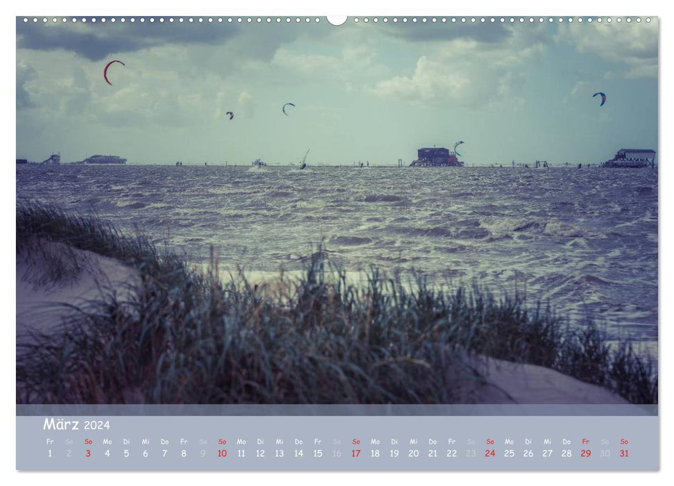 Mein St.Peter-Ording (CALVENDO Wandkalender 2024)