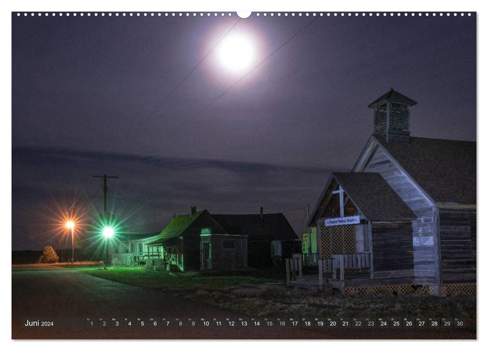 Ghost Towns Christian Heeb (CALVENDO Premium Wall Calendar 2024) 