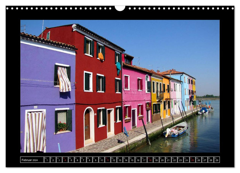 Esprit d'aventure romantique - Venise (Calendrier mural CALVENDO 2024) 