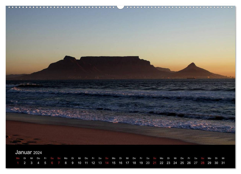 Cape Town - The most beautiful city in South Africa (CALVENDO wall calendar 2024) 