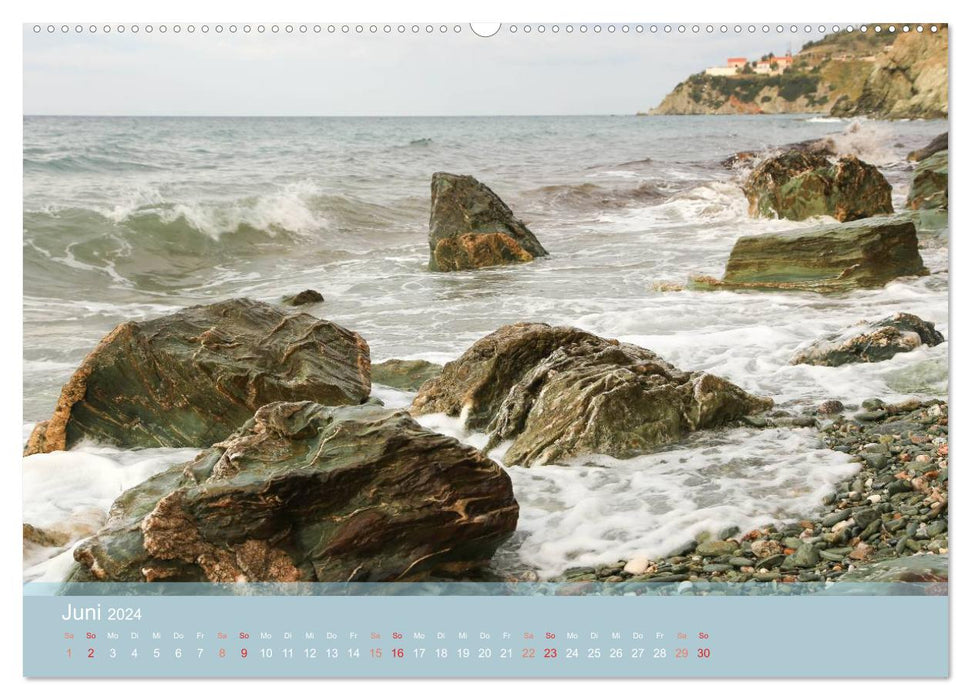 Lesbos - Island impressions (CALVENDO Premium Wall Calendar 2024) 