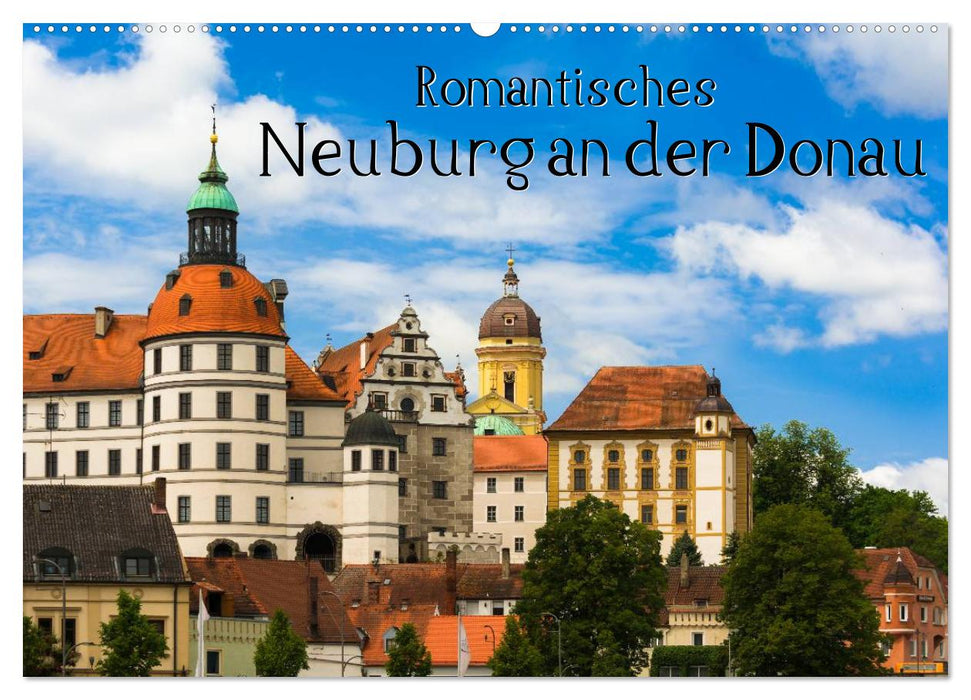 Romantic Neuburg on the Danube (CALVENDO wall calendar 2024) 