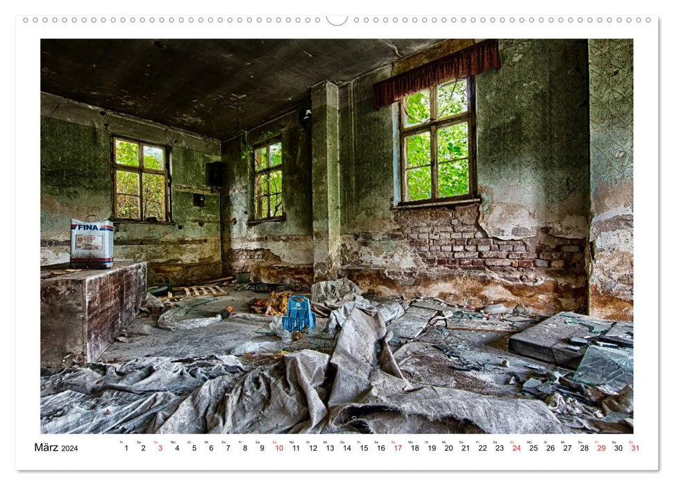 Old and forgotten (CALVENDO wall calendar 2024) 