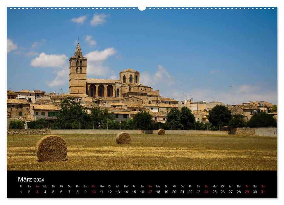 Mallorca where it is most beautiful (CALVENDO Premium Wall Calendar 2024) 