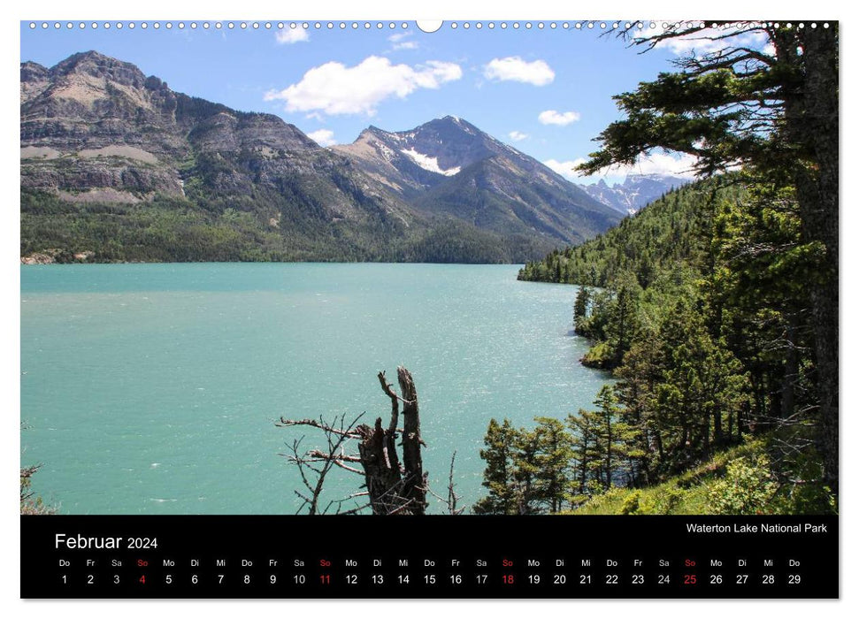 Canada's West 2024 (CALVENDO wall calendar 2024) 