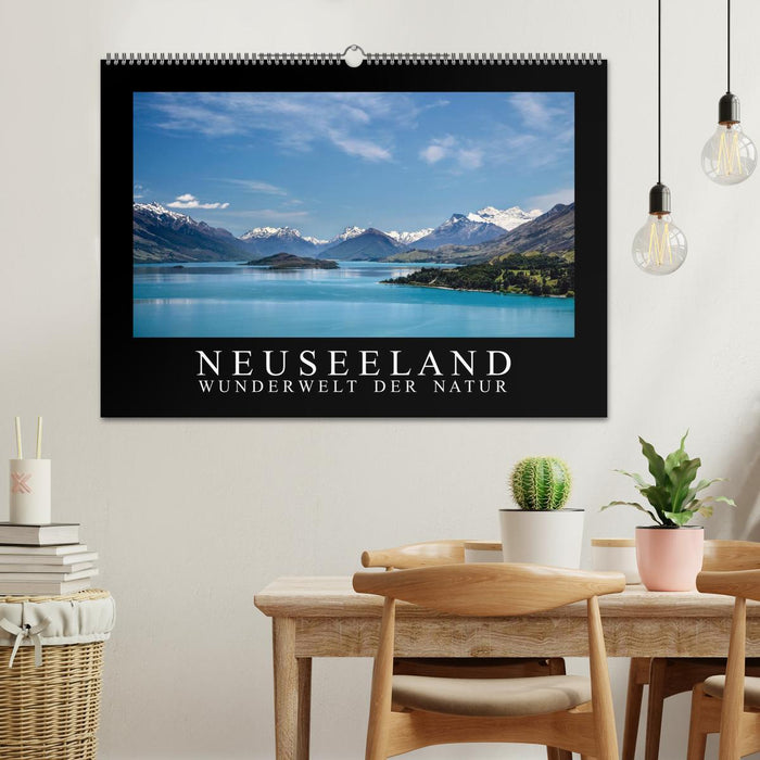 New Zealand - Wonderful World of Nature (CALVENDO Wall Calendar 2024) 