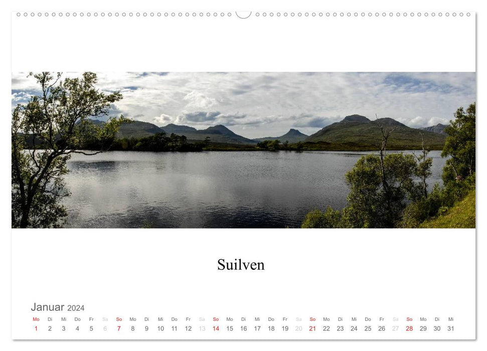 Scotland - Land by the Water (CALVENDO Wall Calendar 2024) 