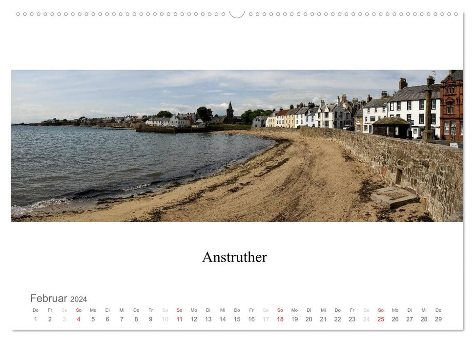 Scotland - Land by the Water (CALVENDO Wall Calendar 2024) 