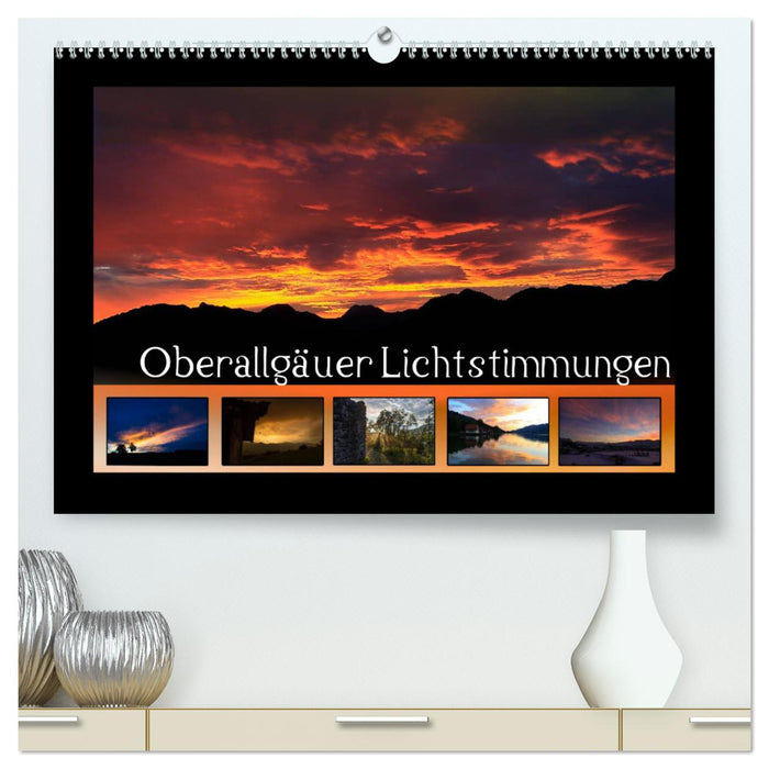 Oberallgäu lighting moods (CALVENDO Premium wall calendar 2024) 