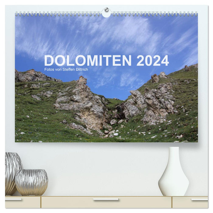 DOLOMITEN 2024 (CALVENDO Premium Wandkalender 2024)
