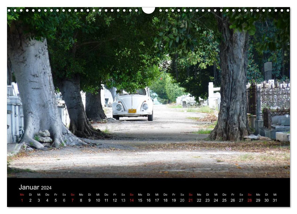 CUBA - time standing still (CALVENDO Wandkalender 2024)