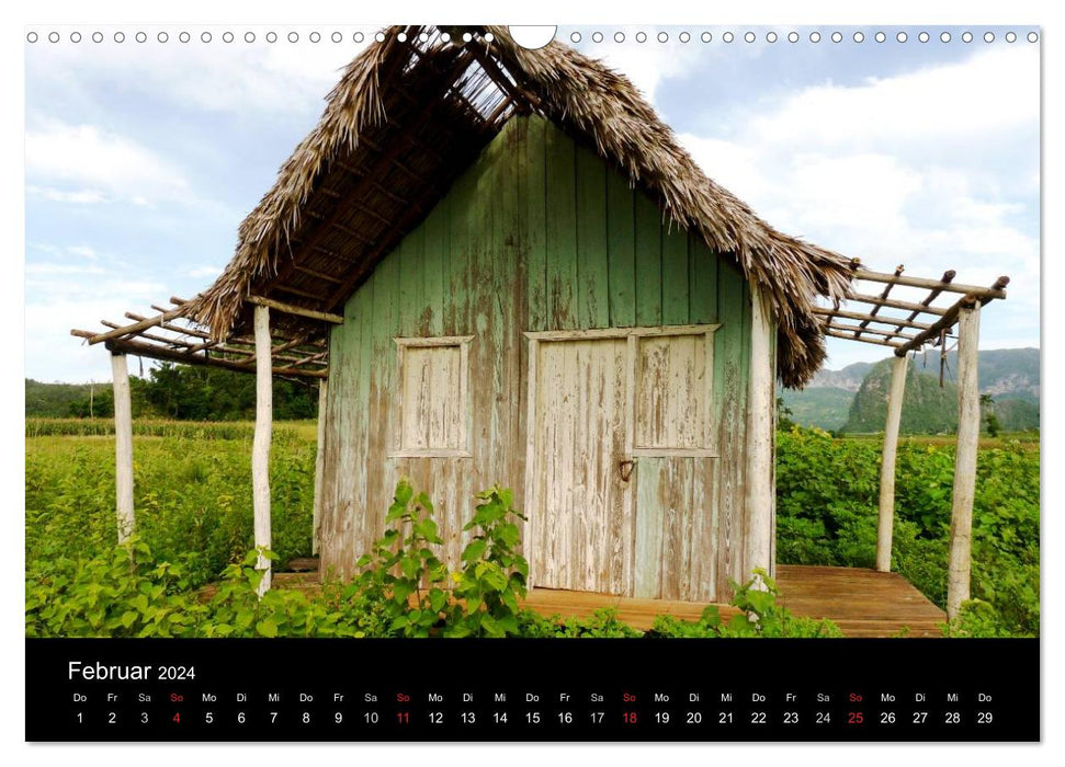 CUBA - time standing still (CALVENDO wall calendar 2024) 