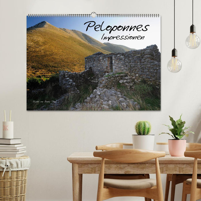 Peloponnese impressions / 2024 (CALVENDO wall calendar 2024) 