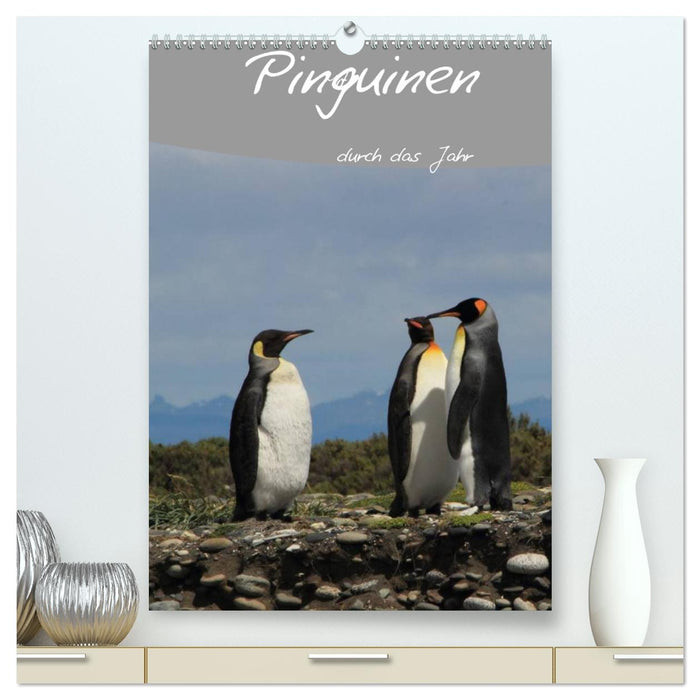 Mit Pinguinen durch das Jahr (CALVENDO Premium Wandkalender 2024)