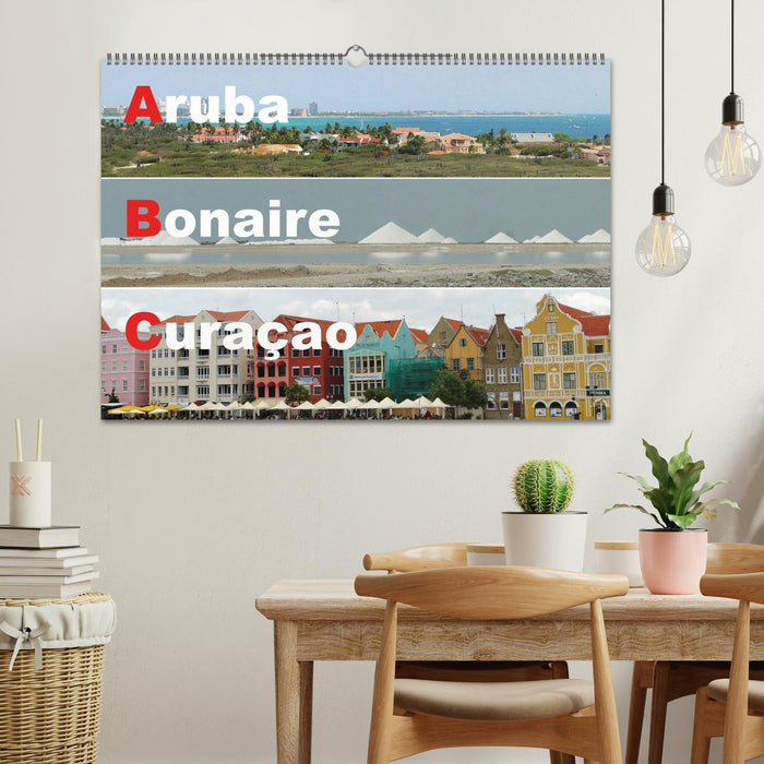 ABC: Aruba - Bonaire - Curaçao (CALVENDO Wandkalender 2024)