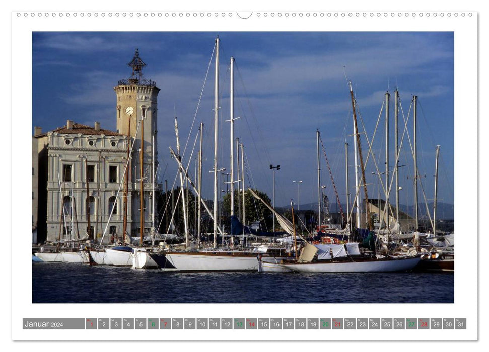 Cote d' Azur II - Sunny Coast of France (CALVENDO Premium Wall Calendar 2024) 