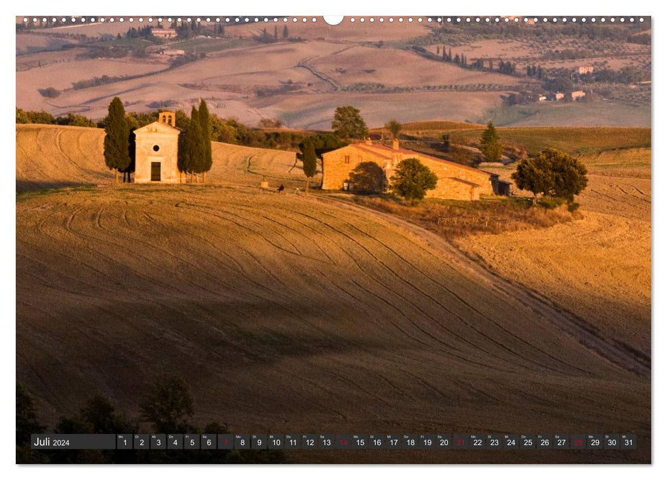 Tuscany - mio amore (CALVENDO Premium Wall Calendar 2024) 