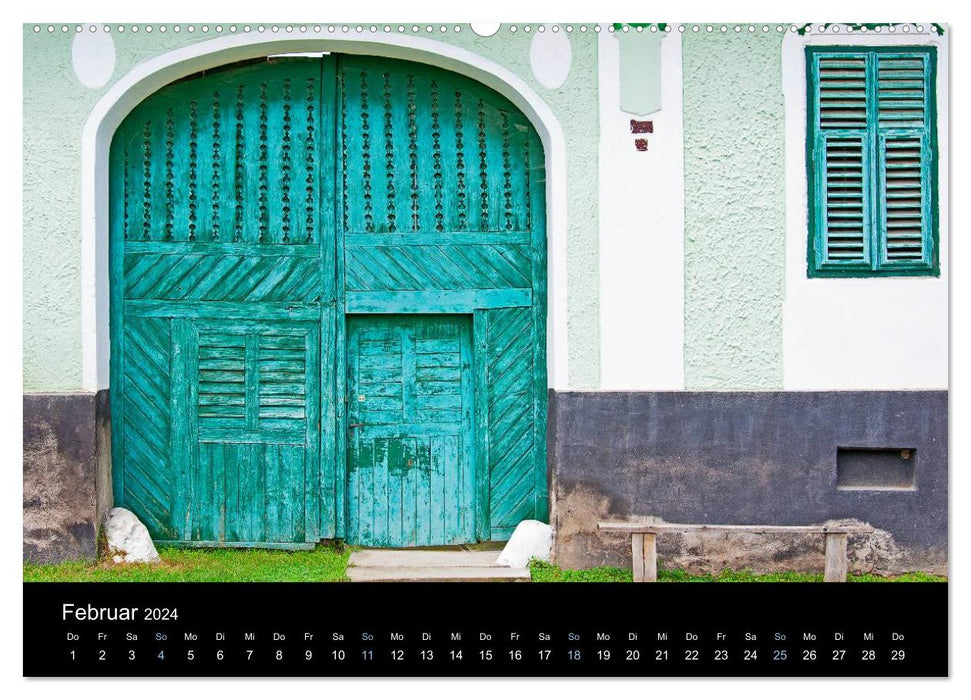 Farmhouses in Transylvania (CALVENDO wall calendar 2024) 