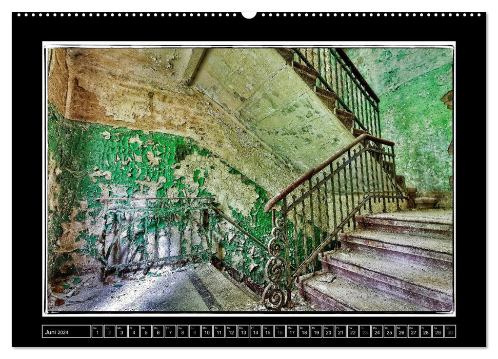 Silent Places Beelitz (CALVENDO Wall Calendar 2024) 