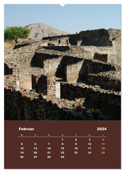 Klassisches Mexiko (CALVENDO Premium Wandkalender 2024)